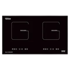 Bếp từ Giovani G-2288 MTC thiết kế hình chữ nhật với 2 vùng nấu độc lập rất dễ sử dụng , Bảo hành chính hãng 3 năm