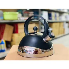 Ấm Đun Từ Arber 2.8L Inox Cao Cấp - Thiết Kế Sang Trọng, Nhẹ và Đun Nhanh Trên Mọi Loại Bếp, Có Còi Báo Hiệu Sôi