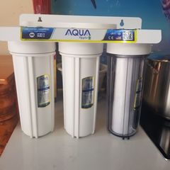 Bộ Lọc Thô 10 Inch AQUA - Giải Pháp Lọc Nước Máy, Ion Kiềm, Chậu Rửa, Lõi PP, Than Hoạt Tính, An Toàn Cho Gia Đình