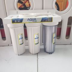 Bộ Lọc Thô 10 Inch AQUA - Giải Pháp Lọc Nước Máy, Ion Kiềm, Chậu Rửa, Lõi PP, Than Hoạt Tính, An Toàn Cho Gia Đình