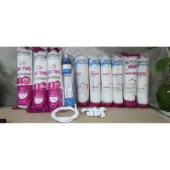 Combo 10 Lõi Lọc Nước Mutosi cho Máy MP-360D, MP-S1001, MP-S1012, MP-U1368, MP-M1011 - Bổ Sung Khoáng Chất và Kháng Khuẩn