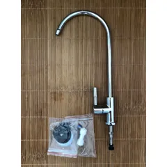 Vòi Gạt Inox Nối Nhanh Cho Máy Lọc Nước RO, Nano Gia Đình - Thiết Kế Nhỏ Gọn, Tiện Lợi, Chống Rỉ