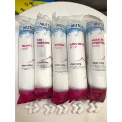 Bộ 5 Lõi Lọc Khoáng Mutosi Chính Hãng - Cung Cấp Khoáng Chất Tự Nhiên, Hỗ Trợ Sức Khỏe Cơ Thể