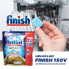 VIÊN RỬA BÁT FINISH POWER CUBE HÀNG NỘI ĐỊA NHẬT TÚI 150 VIÊN