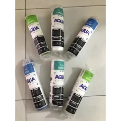 Bộ 2 Lõi Lọc Nước 123 AQUA Dùng Cho Máy Lọc RO - Thay Thế Lõi 1, 2, 3 - Lọc Thô Tạp Chất và Cải Thiện Chất Lượng Nước