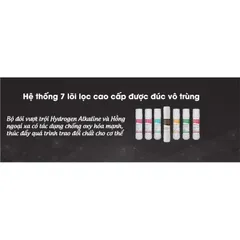 Bộ 7 Lõi Lọc Nước Korihome cho Máy WPK-906 - Lõi Sediment, Pre-carbon, Màng RO và Alkaline Hydrogen Kèm Lõi Far