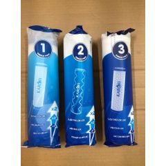 Lõi Lọc Nước KAROFI SMAX PRO Chính Hãng - Bộ 3 Lõi Lọc RO Tăng Gấp 2 Hiệu Quả - Thay Thế Cho Các Máy Lọc Nước Khác