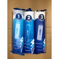 Lõi Lọc Nước KAROFI SMAX PRO Chính Hãng - Bộ 3 Lõi Lọc RO Tăng Gấp 2 Hiệu Quả - Thay Thế Cho Các Máy Lọc Nước Khác