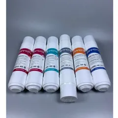 Bộ 8 Lõi Lọc Nước Korihome WPK-G60 - Gồm Sediment, Pre Carbon, RO, Post Carbon, Hydrogen, Nano Silver - Thiết Bị Gia Dụng Cần Thiết