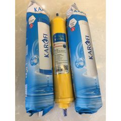Bộ 3 Lõi Lọc Nước Karofi Số 123 - Lõi Thay Thế Chính Hãng Cho Máy Lọc Karofi K8RO-H - Xử Lý Nước Cứng, Loại Bỏ Cặn Bẩn