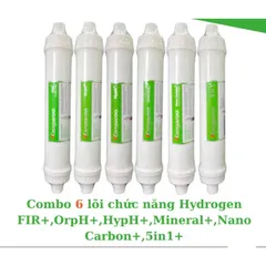 Bộ 6 Lõi Lọc Hydrogen Kangaroo 5678910 - Chính Hãng cho Máy KG100HP, KG100HC, KG100HK - Nước Sạch, Khỏe Mạnh