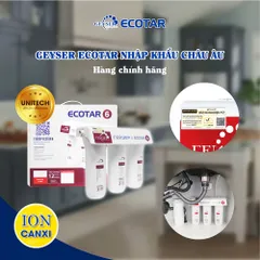 Máy lọc nước Nano Geyser Ecotar 6 KÈM LỌC THÔ made in Nga 2019 , hàng chính hãng