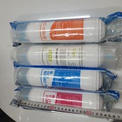 Bộ 4 Lõi Lọc Nước Hàn Quốc 25cm RO Thay Thế Máy Lọc Cuckoo - Chất Lượng Cao, Giúp Khử Tạp Chất và Diệt Khuẩn