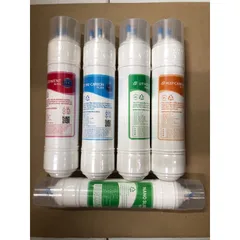 Bộ 5 lõi lọc Hàn Quốc cho máy Newlife P3205, P3206 - sediment - pre carbon - UF - Post carbon - TCR, lõi dài 29cm