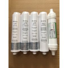 Bộ 5 Lõi Lọc Kangaroo 12345 Chính Hãng - Dùng Cho Máy Lọc Nước KG100HU, KG100HU+, MED, EED - Đảm Bảo Nguồn Nước Sạch Tinh Khiết