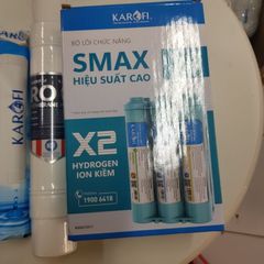 Bộ 10 Lõi Lọc Nước Karofi KAQ-C10 - Chất Lượng Cao, RO 100GPD Mỹ, Hiệu Suất Smax 6.2 - Thay Thế Dễ Dàng, Lọc Tạp Chất Tối Ưu