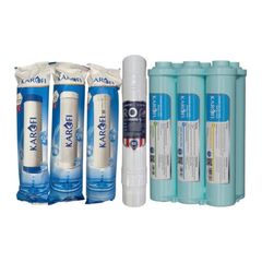 Bộ 10 Lõi Lọc Karofi Chính Hãng Thay Thế Máy Lọc Nước KAD-D52, KAD-X39, KAQ-U95, KAQ-U05, KAQ-P95 - Sạch Khỏe, An Toàn