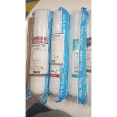 Bộ 7 Lõi Lọc Nước Korihome Dùng Cho Máy WPK-902 - 2 Sediment, 1 Pre Carbon, Màng RO, 1 Post Carbon, 1 Hydrogen, 1 Nano Silver - Lọc Sạch 99,99% Tạp Chất