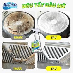 Dung Dịch Vệ Sinh Bếp Từ SOFISH - Sản Phẩm Làm Sạch Mặt Bếp Hồng Ngoại, Bếp Gas Hiệu Quả, Dễ Dùng