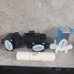 Linh Kiện Lọc Nước - Bộ Van Áp Thấp, Van Từ 24V, Van Áp Cao, Van Thải Flow 300 - Nối Nhanh Dây 6mm, Phụ Kiện Máy Lọc RO