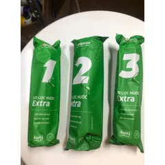 Bộ 3 Lõi Lọc Nước Kangaroo 123 Extra Chính Hãng - Hệ Thống Lọc Nước RO, Loại Bỏ Tạp Chất, Kim Loại Nặng, Tuổi Thọ Lên Đến 12 Tháng