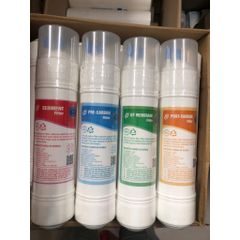 COMBO 4 lõi lọc nước Hàn Quốc 1 đầu (made in Korea) dùng cho máy lọc nước UF: CNC, Newlife, ryo...