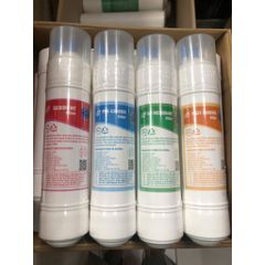 COMBO 4 lõi lọc nước Hàn Quốc 1 đầu (made in Korea) dùng cho máy lọc nước UF: CNC, Newlife, ryo...