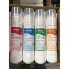 COMBO 4 lõi lọc nước Hàn Quốc 1 đầu (made in Korea) dùng cho máy lọc nước UF: CNC, Newlife, ryo...