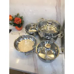 Bộ Nồi Five Star 5 ( 3 Đáy Nấu Từ)