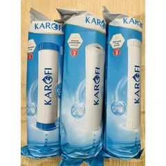 Bộ 3 Lõi Lọc Nước RO KAROFI Chính Hãng Dùng Cho Máy Cũ - Tiêu Chuẩn SMAX DUO 1,2,3 Chống Nhiễm Bẩn