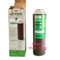 Bộ Lõi 1,2,3 cho Máy Lọc Nước Geyser Nano TK8 - Lọc Thô, Than Hoạt Tính, Công Nghệ Aragon Chất Lượng Cao