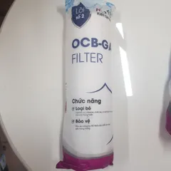 Lõi Lọc Nước 123 Mutosi - Thay Thế Máy Lọc Mutosi, Karofi, Kangaroo, Sunhouse - Lõi PP5, GAC, CTO-GAC Chất Lượng Cao