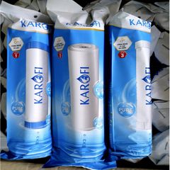 Bộ Lõi 123 KAROFI Chính Hãng - Combo 2 Bộ (2 Lõi 1, 2 Lõi 2, 2 Lõi 3) Dành Cho Máy Lọc Nước RO Cũ