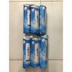 Bộ Lõi 123 KAROFI Chính Hãng - Combo 2 Bộ (2 Lõi 1, 2 Lõi 2, 2 Lõi 3) Dành Cho Máy Lọc Nước RO Cũ