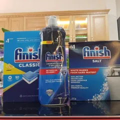 [KM] Sản phẩm FINISH ( Hộp 90 Viên - Muối 2Kg - Nước Bóng 800ML) - Hàng chính hãng