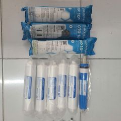 Bộ 9 Lõi Lọc Nước DAIKIOSAN Chính Hãng - Thay Thế Máy Lọc Nước RO, Bảo Vệ Sức Khỏe, Lọc Tinh Khiết, Diệt Khuẩn