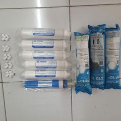 Bộ 9 Lõi Lọc Nước DAIKIOSAN Chính Hãng - Thay Thế Máy Lọc Nước RO, Bảo Vệ Sức Khỏe, Lọc Tinh Khiết, Diệt Khuẩn
