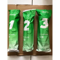 Combo Bộ 3 Lõi Lọc Nước Kangaroo ECO - Lõi Lọc Thô 5 Micron, Than Hoạt Tính, PP 1 Micron - Thiết Bị Gia Dụng An Toàn