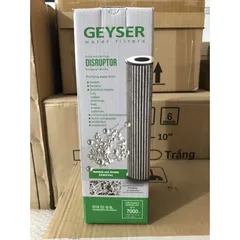 Combo Lõi lọc nước Geyser: cation , Gac , Disruptor