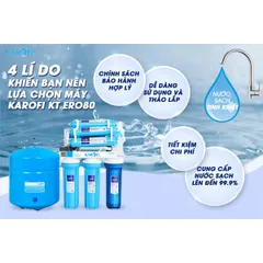 Máy lọc nước Karofi Không tủ KT-ERO80