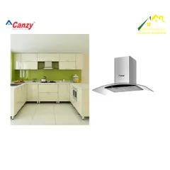 [Giá Tốt] Máy hút khói Cảm ứng kính cong cao cấp Canzy cz-9970s , Bảo hành 3 năm , Động cơ siêu bền , hút êm