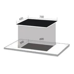 Bếp Từ Đôi D'Mestik ML207 DKI - Tiết Kiệm Điện, Bền Bỉ, An Toàn Cho Gia Đình - Chức Năng Tự Động Tắt, Hẹn Giờ, Chống Tràn