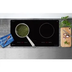 Bếp Từ Đôi D'Mestik ML207 DKI - Tiết Kiệm Điện, Bền Bỉ, An Toàn Cho Gia Đình - Chức Năng Tự Động Tắt, Hẹn Giờ, Chống Tràn