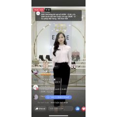 pass set áo sơ mi quần elise