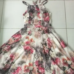 Thanh lý đầm maxi voan lụa mua shop