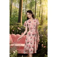 pass đầm siêu xinh,chất tằm nhật l