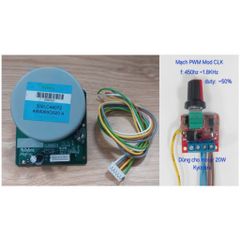 [20W] - Motor BLDC Nidec 20W diy quạt B3, lắp trong máy photo của hãng KYOCERA(Japan)
