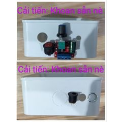 [12v1a] - Full combo chế quạt B2: Motor Nidec 12V1A, PWM, Lồng, Thân Quạt, Đế, Cánh quạt Senko B2 - [ ĐỌC KỸ MÔ TẢ ]
