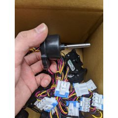 Động cơ BLDC, motor 12v1a không chổi than đã đóng trục 6mm chế quạt tích điện sử dụng cánh B2