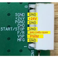 [30W] - Motor BLDC Nidec 30W không chổi than trong máy photocopy dùng DIY quạt B3
